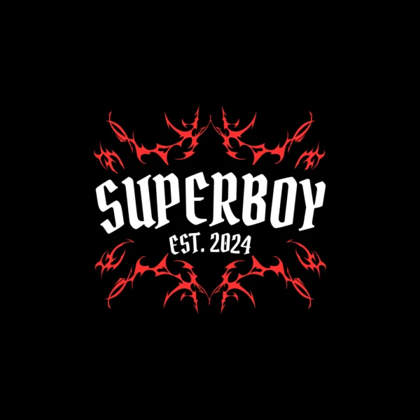 Super Boy Sticker